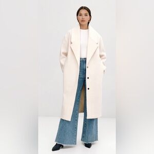 Elegant Cream Teddy Jacket